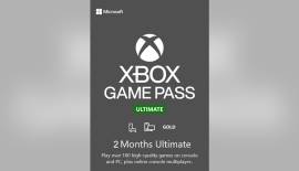 Xbox Game Pass Ultimate (2 meses), USD 22.00