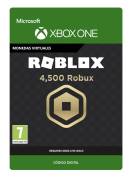 A la venta Tarjeta de Regalo con 4500 Robux para Xbox, USD 45