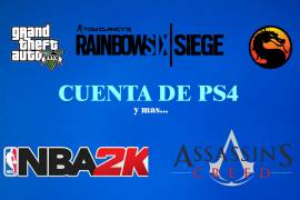 Playstation account with many games (gta, nba, rainbow six, minecraft , USD 130